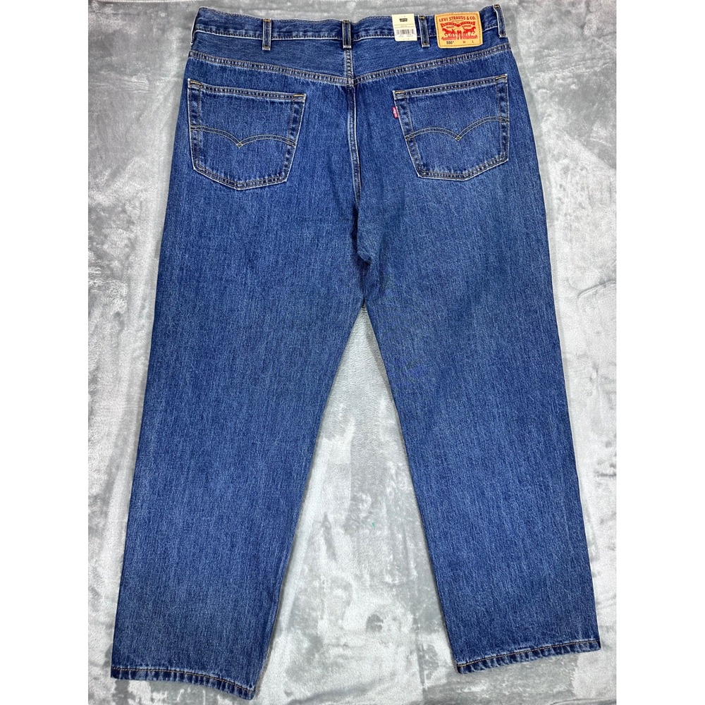 Levis 550 Relaxed Fit Jeans Mens 44x32 Big and Tall Medium Wash Denim 01550-4886 - Picture 11 of 11